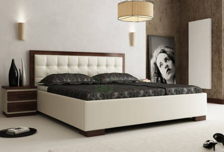 Łóżko tapicerowane Lazora Comfort